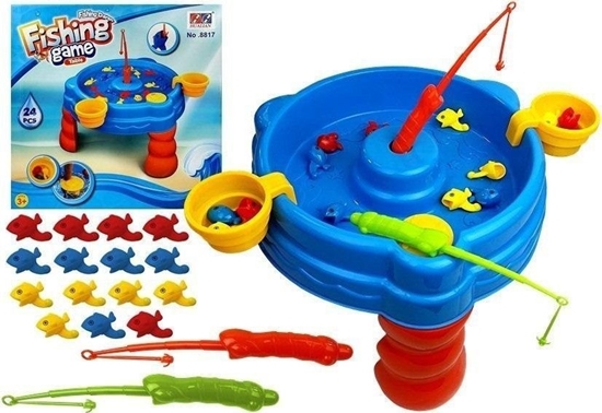 Picture of LeanToys Zestaw do owienia Rybek z Wdkami 15 sztuk Ryb