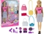 Attēls no LeanToys Zestaw Lalka Anlily Torebki Zestaw Do Stylizacji