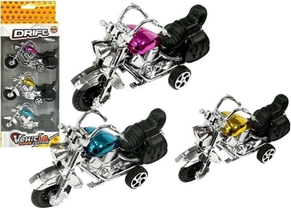 Изображение LeanToys Zestaw motocyklów 3szt