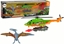 Изображение LeanToys Zestaw Zielony Helikopter Transport Dinozaura Dino Park