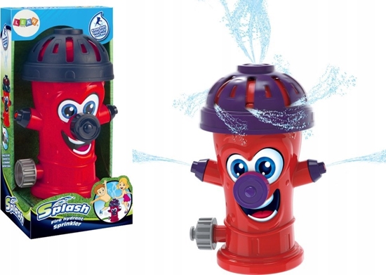 Изображение LeanToys Zraszacz Ogrodowy Hydrant Fontanna Dla Dzieci Spryskiwacz Wodny Dla Dzieci