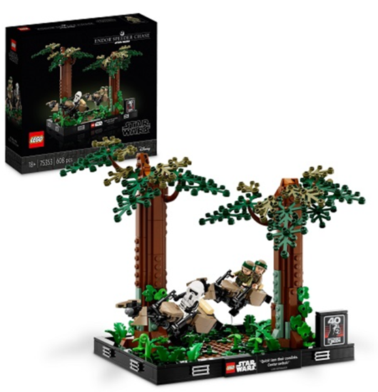 Picture of LEGO Star Wars Diorama: Pocig na cigaczu przez Endor (75353)