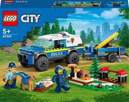 Attēls no LEGO City Szkolenie psów policyjnych w terenie (60369)