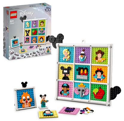 Attēls no Lego Disney Classic 43221 100 Years of Disney Animation Icons (nedaudz boj. iepakoj.)