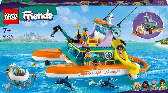 Picture of LEGO 41734 Sea Rescue Boat Constructor