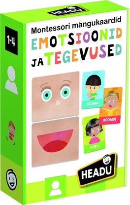 Attēls no LEGO HEADU Flashcards Emotions and Actions Montessori (In Estonian lang.)