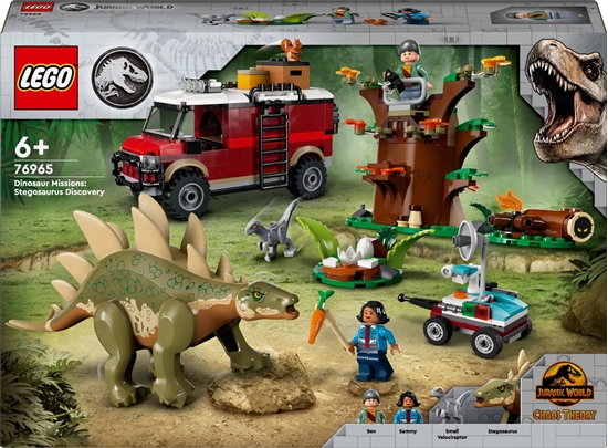 Изображение LEGO Jurassic World Dinomisje: odkrycie stegozaura (76965)