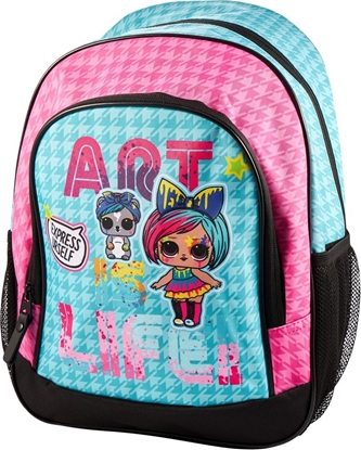 Picture of LEGO L.O.L. Surprise! Art is Life Medi Backpack with front zip pocket (10 liters)