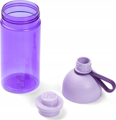 Picture of LEGO LEGO Hydration Bottle 0,5L Transparent Lavender