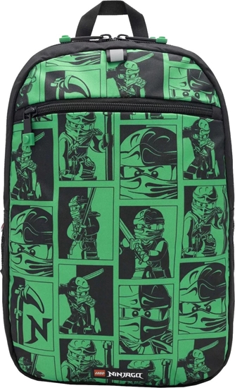 Picture of LEGO LEGO Small Extended Backpack 20222-2201 Zielone One size