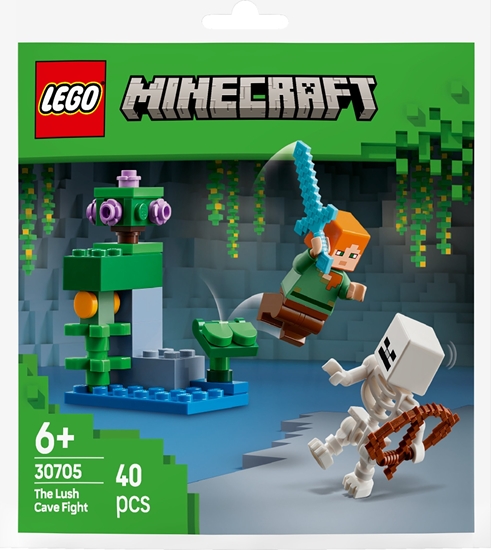 Picture of LEGO Minecraft Walka w bujnej jaskini (30705)
