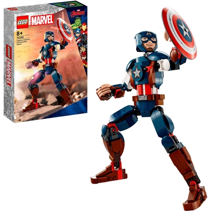 Picture of LEGO Super Hero Marvel 76258 Captain America Construction Fig