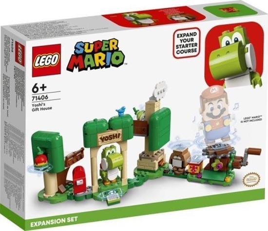 Picture of LEGO Super Mario Dom prezentów Yoshiego - zestaw rozszerzajcy (71406)