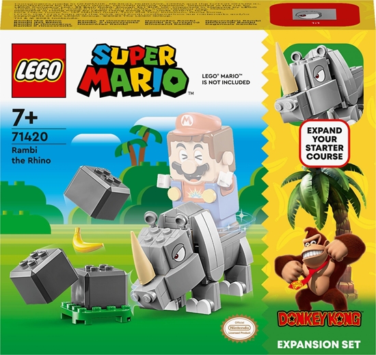 Picture of LEGO Super Mario Nosoroec Rambi  zestaw rozszerzajcy (71420)