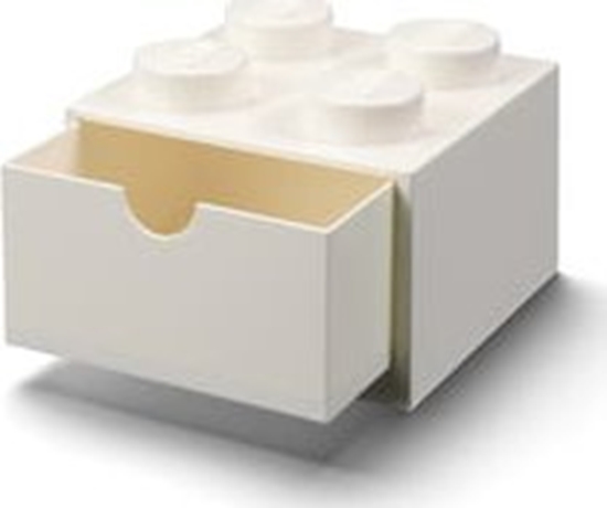 Изображение LEGO Szufladka na biurko klocek LEGO Brick 4 (Biay)