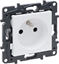 Picture of Legrand Gniazdo zasilajce 2P+Z bez przesony biae (863131)