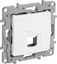 Picture of Legrand Gniazdo RJ45 Legrand Niloe / Niloe Step / Niloe Selection 664764 keystone bez moduu biae