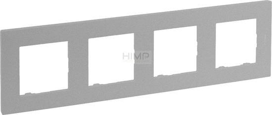 Picture of Legrand Niloe Step - ramka poczwórna 4x- kolor aluminium 863394