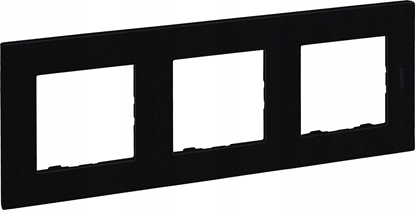 Picture of Legrand Niloe Step - ramka potrójna 3x- kolor czarny 863593