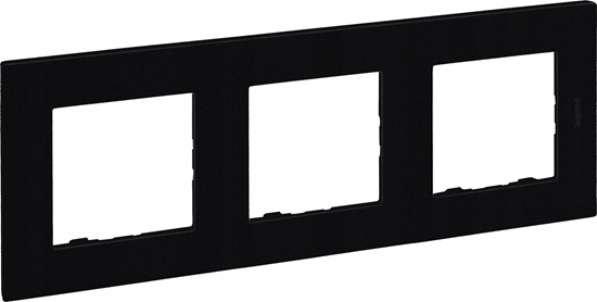Picture of Legrand Niloe Step - ramka potrójna 3x- kolor czarny 863593