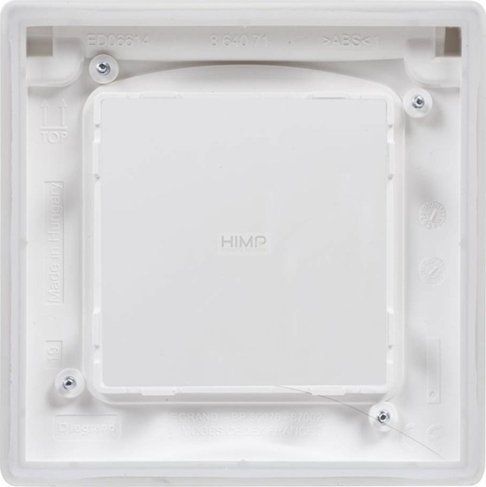 Picture of Legrand Niloe Step - ramka pojedyncza IP44 - kolor biay 863196