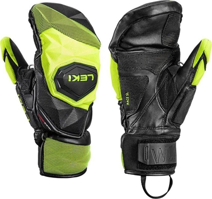 Picture of Leki LEKI RKAWICE WCR Venom SL 3D MITT black-ice lemon11.0