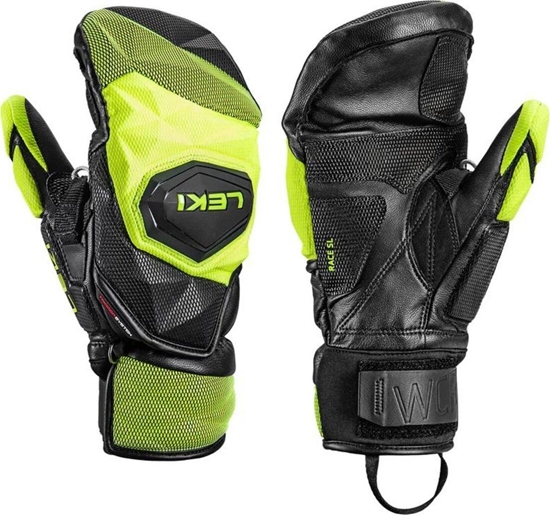 Picture of Leki LEKI RKAWICE WCR Venom SL 3D MITT black-ice lemon11.0