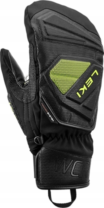 Picture of Leki RKAWICE WCR C-Tech 3D Mitt black-lemon 8.0