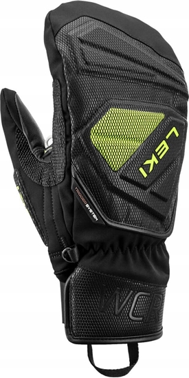 Picture of Leki RKAWICE WCR C-Tech 3D Mitt black-lemon 8.0