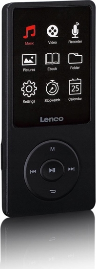Picture of Lenco LENCO Xemio-669BK MP4-Player mit großem Display Akku 8GB grau