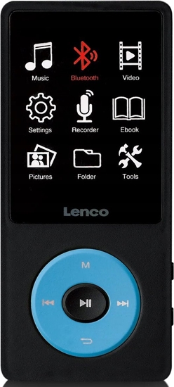 Picture of Lenco LENCO Xemio-860 MP4-Player mit Display Akku BT 8GB blau