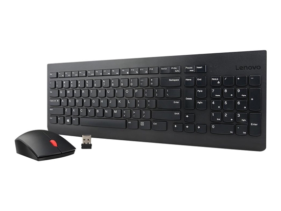 Изображение Lenovo 4X30M39504 keyboard Mouse included Nordic Black