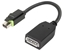 Attēls no Lenovo 4X90Q93975 video cable adapter Mini DisplayPort DisplayPort Black
