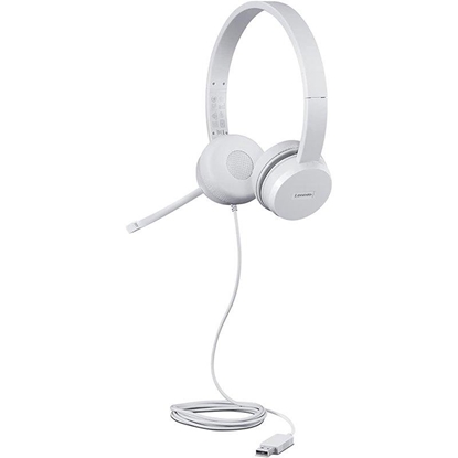 Изображение Lenovo GXD1E71385 headphones/headset Wired Wrist Calls/Music USB Type-A Grey