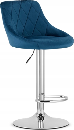 Picture of Leobert Hoker KAST - aksamit granatowy / baza chrom