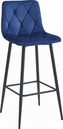 Picture of Leobert Hoker NADO - granat aksamit / nogi czarne x 1