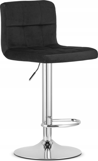 Picture of Leobert Hoker PROT - aksamit czarny / baza chrom