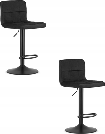 Picture of Leobert Hoker PROT - aksamit czarny / baza czarna x 2