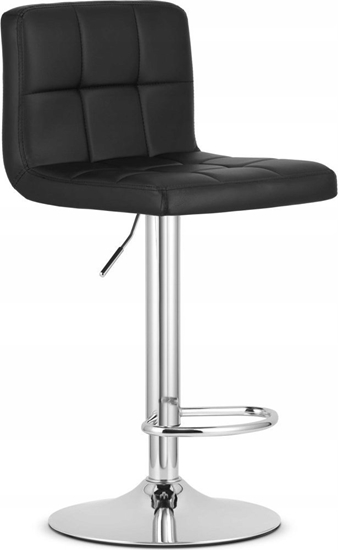 Picture of Leobert Hoker PROT - ekoskóra czarny / baza chrom