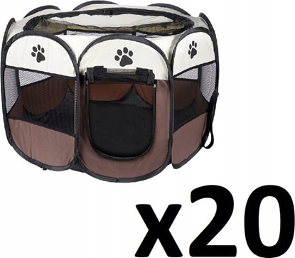 Attēls no Leobert Kojec dla psa/kota 74x74x43cm - brzowy