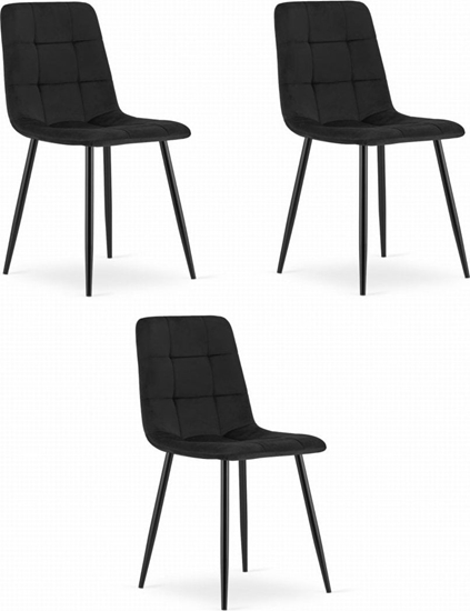 Picture of Leobert Krzeso KARA - czarny aksamit x 3