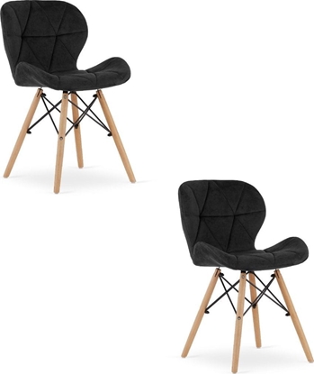 Изображение Leobert Krzeso LAGO Aksamit - czarne x 2