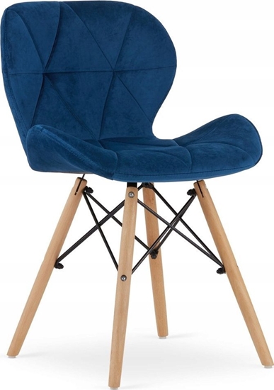 Изображение Leobert Krzeso LAGO Aksamit - granatowe x 3