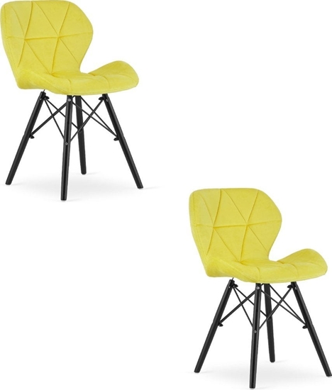 Изображение Leobert Krzeso LAGO Aksamit - óte / nogi czarne x 2