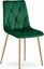 Picture of Leobert Krzeso LIBRA - ciemna ziele aksamit / nogi kolor drewna x 1