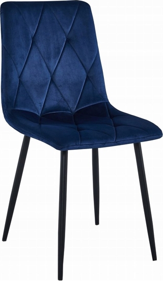 Picture of Leobert Krzeso LIBRA - granat aksamit / nogi czarne x 4
