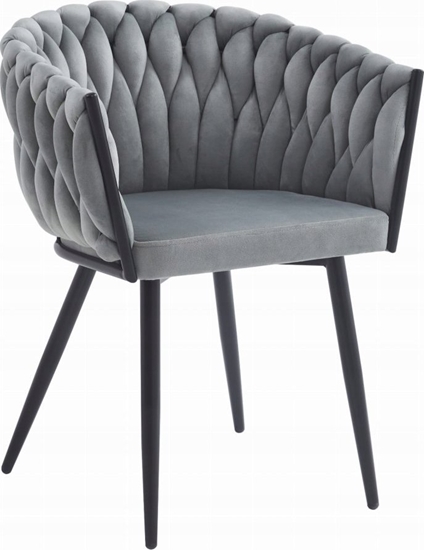 Изображение Leobert Krzeso ORION - aksamit jasnoszare x 2