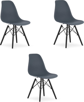 Изображение Leobert Krzeso OSAKA dark slate / nogi czarne x 3