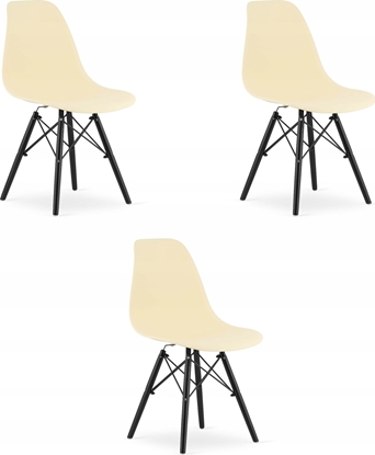 Picture of Leobert Krzeso OSAKA kremowe / nogi czarne x 3