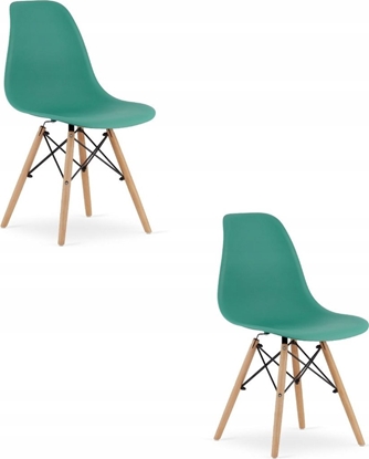 Attēls no Leobert Krzeso OSAKA zielone / nogi naturalne x 2